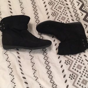 Black booties